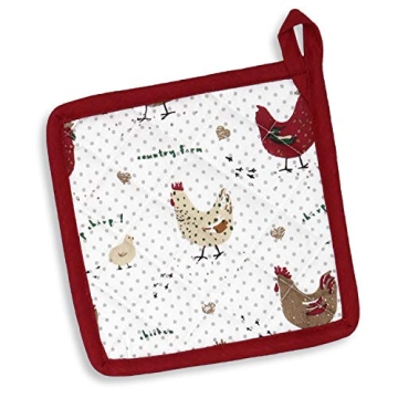 Cackleberry Home Farmhouse Chicken 4 Piece Kitchen Set