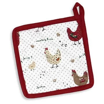 Cackleberry Home Farmhouse Chicken 4 Piece Kitchen Set