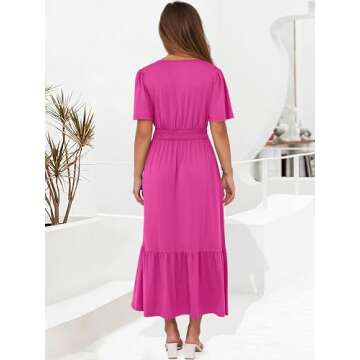 Elegant ANRABESS Summer Maxi Dress for Women