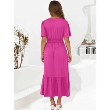 Elegant ANRABESS Summer Maxi Dress for Women