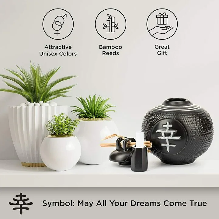 Zen Wishing Pot for Daily Affirmations and Blessings
