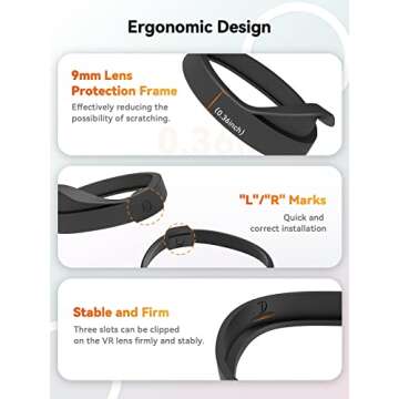 MOJOXR Lens Protectors for Quest 2 - Scratch & Light Blockers