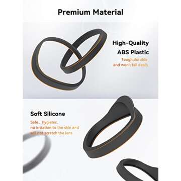 MOJOXR Lens Protectors for Quest 2 - Scratch & Light Blockers