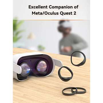 MOJOXR Lens Protectors for Quest 2 - Scratch & Light Blockers