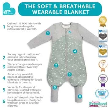 Love to Dream Baby Sleep Suit - Safe and Cozy