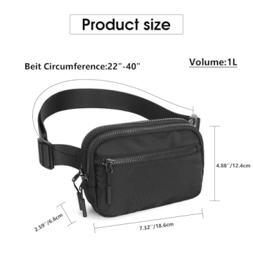 WESTBRONCO Fanny Packs for All Occasions and Styles