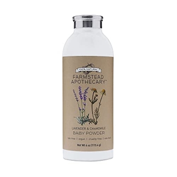 Natural Talc-Free Baby Powder with Lavender & Chamomile