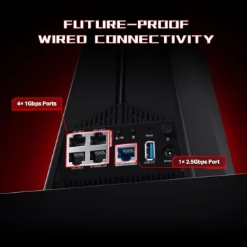 TP-Link AXE5400 Tri-Band Gaming Router for Wi-Fi 6E