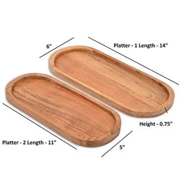 Samhita Acacia Serving Platters for Every Occasion