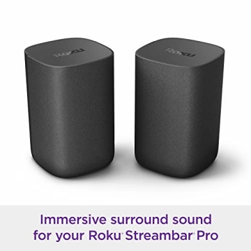 Roku Streambar Pro & Surround Sound Set - 4K Streaming