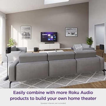 Roku Streambar Pro & Surround Sound Set - 4K Streaming