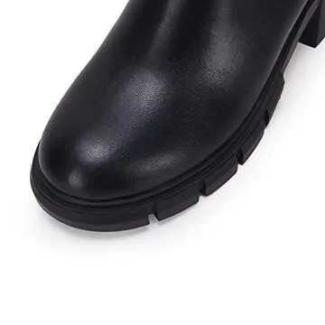 Ruanyu Stylish Women’s Platform Ankle Boots - Comfortable Design