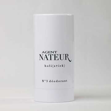 Agent Nateur - holi (stick) N°3 Natural Deodorant | Aluminum-Free, Non-Toxic Clean Skincare (1.7 oz | 50 ml)