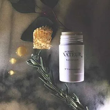 Agent Nateur - holi (stick) N°3 Natural Deodorant | Aluminum-Free, Non-Toxic Clean Skincare (1.7 oz | 50 ml)