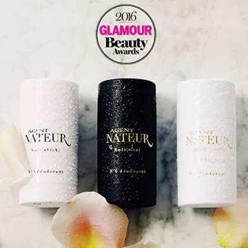 Agent Nateur - holi (stick) N°3 Natural Deodorant | Aluminum-Free, Non-Toxic Clean Skincare (1.7 oz | 50 ml)