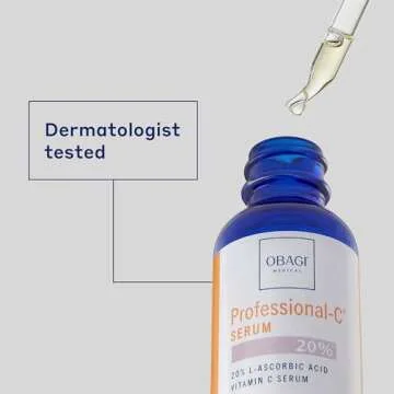 Obagi Professional-C 20% Vitamin C Serum – Helps Brighten Skin Tone and Minimize the Appearance of Fine Lines & Wrinkles – 0.42 oz