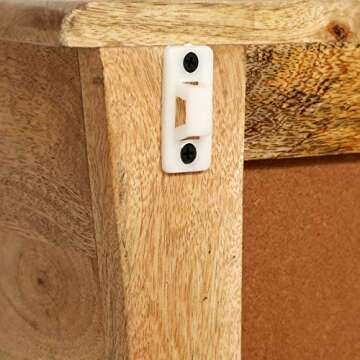 Stylish Handcrafted Nightstand for Bohemian Decor