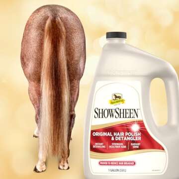 Absorbine ShowSheen Detangler 128oz for Horses & Dogs