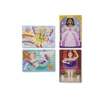 Discover Melissa & Doug Fanciful Friends Jigsaw Puzzles
