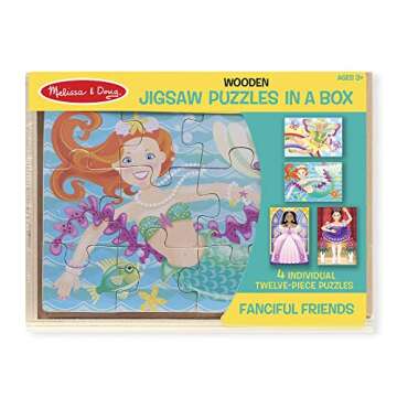 Discover Melissa & Doug Fanciful Friends Jigsaw Puzzles