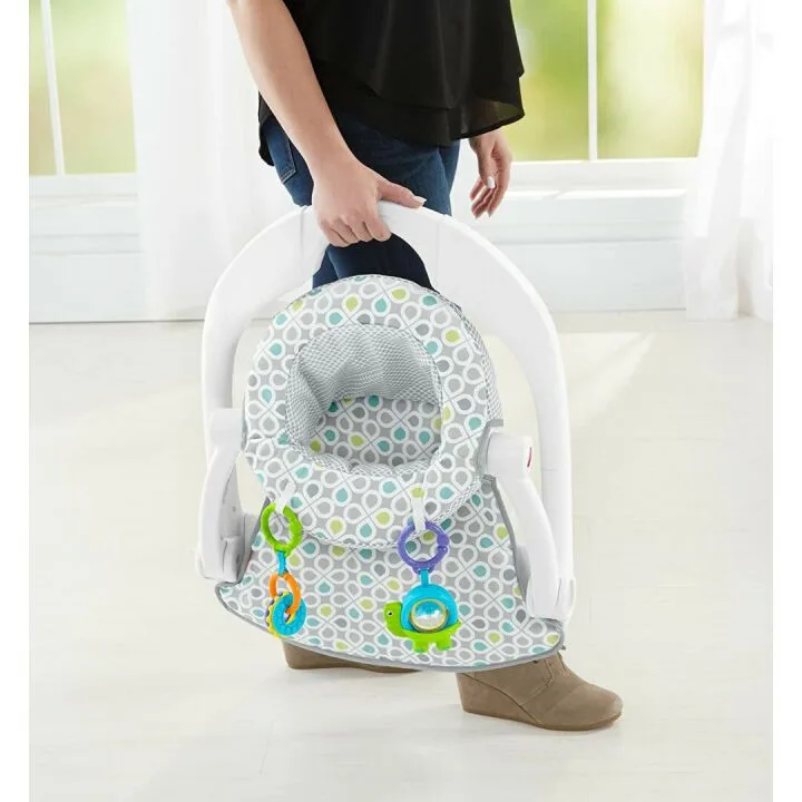 Fisher-Price Honeydew Drop Baby Seat for Sitting Up
