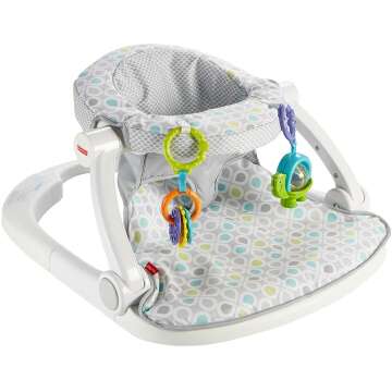 Fisher-Price Honeydew Drop Baby Seat for Sitting Up