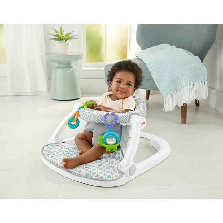 Fisher-Price Honeydew Drop Baby Seat for Sitting Up