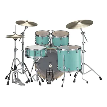 Yamaha Stage Custom Birch Drum Set in Matte Surf Green