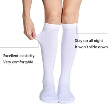 Leotruny Women's Knee High Socks - Comfort & Style 3 Pairs