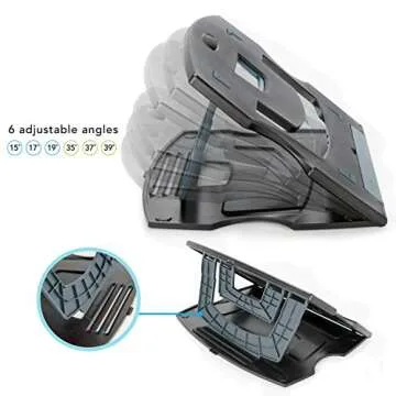 MAX SMART Universal Drawing Tablet Stand, Adjustable Compatible with Artisul, iPad Pro, Wacom, Cintiq, Huion, XP-Pen