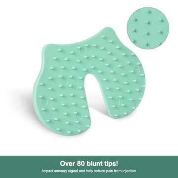 Pumwoy Shot Pain Reducers - Reusable Injection Comfort Pads