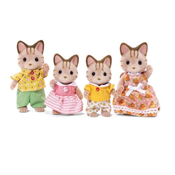 Calico Critters Black Cat Family - Adorable Dolls for Imaginative Play