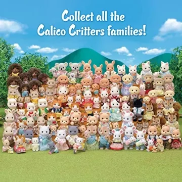 Calico Critters Black Cat Family - Charming Collectibles