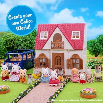 Calico Critters Black Cat Family - Charming Collectibles