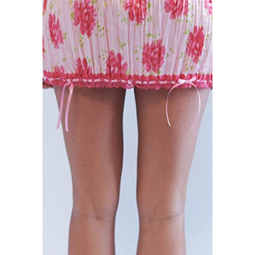 Trendy Y2K Floral Spaghetti Strap Mini Dress