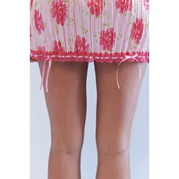 Trendy Y2K Floral Spaghetti Strap Mini Dress