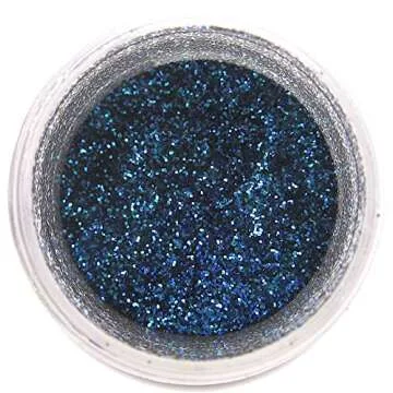 Royal Blue Craft Glitter Dust | Shiny Blue Glitter | Decoration Dust for Cake Accessories, DIY Crafting | Glitter Dust for Decoration | Brillantina | Sunflower Sugar Art