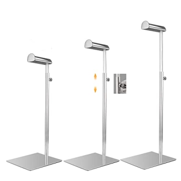 KDYZS+ Silver Purse Display Stand, Adjustable Elegant Holder