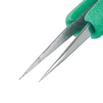 Pro'sKit ESD Anti-static Tweezers TZ-205N - Precision Repair Tool