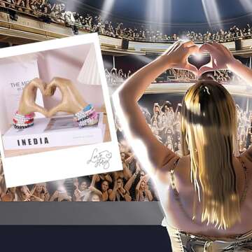 WUBIANJIE Wooden Heart Hands Sculpture Boho Living Room Decor, Aesthetic Shelf Decoration, Ideal for...