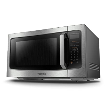 TOSHIBA ML-EM45PIT(SS) Countertop Microwave Oven with Inverter Tech & Smart Sensor