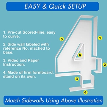 3FT Mosaic Balloon Frame for Stunning Birthday Decor