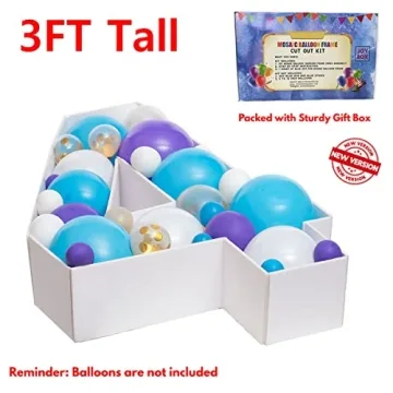 3FT Mosaic Balloon Frame for Stunning Birthday Decor