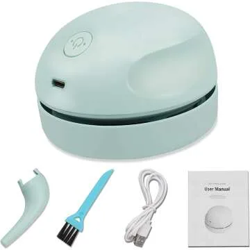 Mini USB Desktop Vacuum Cleaner for Easy Cleaning