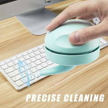 Mini USB Desktop Vacuum Cleaner for Easy Cleaning