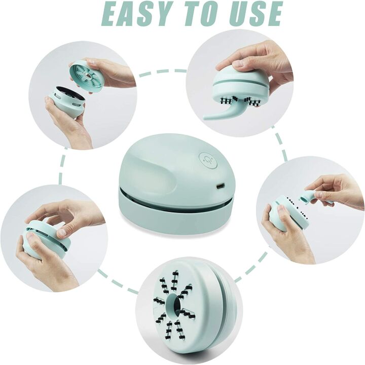 Mini USB Desktop Vacuum Cleaner for Easy Cleaning