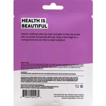 Acure Rejuvenating Under Eye Hydrogel Mask - Anti-Aging