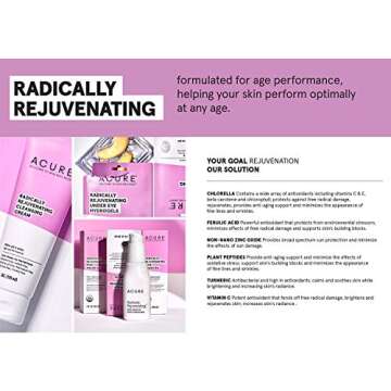 Acure Rejuvenating Under Eye Hydrogel Mask - Anti-Aging