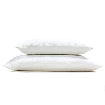 Happsy Organic Latex Pillow - Standard Bed Pillow with Breathable Cotton - Eco-Friendly & Non-Toxic ...