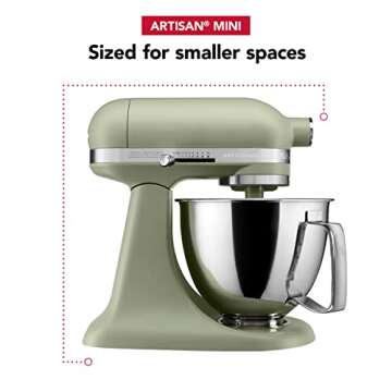 Kitchenaid Artisan Mini Plus 3.5-Qt. Tilt-Head Stand Mixer with Flex Edge Beater